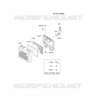 FILTRE &Agrave; AIR/POT D'&Egrave;CHAPPEMENT pour Kawasaki FH MOTORS