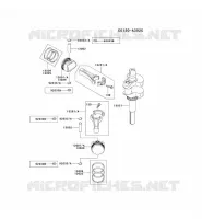 PISTON/VILEBREQUIN pour Kawasaki FH MOTORS