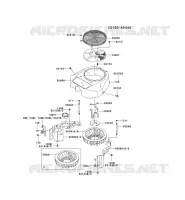 REFROIDISSEMENT pour Kawasaki FH MOTORS