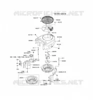 REFROIDISSEMENT pour Kawasaki FH MOTORS