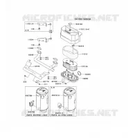FILTRE &Agrave; AIR/POT D'&Egrave;CHAPPEMENT pour Kawasaki FH MOTORS
