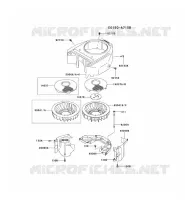 REFROIDISSEMENT pour Kawasaki FH MOTORS