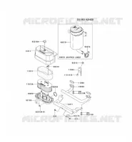 FILTRE &Agrave; AIR/POT D'&Egrave;CHAPPEMENT pour Kawasaki FH MOTORS