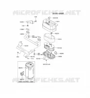 FILTRE &Agrave; AIR/POT D'&Egrave;CHAPPEMENT pour Kawasaki FH MOTORS