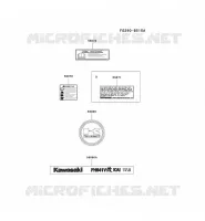 LABEL pour Kawasaki FH MOTORS