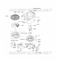 REFROIDISSEMENT pour Kawasaki FH MOTORS