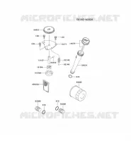 KIT DE GRAISSAGE pour Kawasaki FH MOTORS
