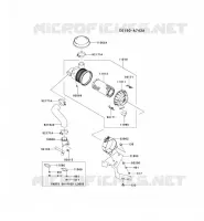 FILTRE &Agrave; AIR/POT D'&Egrave;CHAPPEMENT pour Kawasaki FH MOTORS