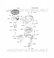 REFROIDISSEMENT pour Kawasaki FH MOTORS