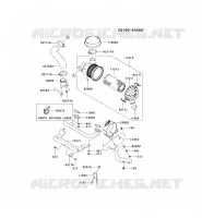 FILTRE &Agrave; AIR/POT D'&Egrave;CHAPPEMENT pour Kawasaki FH MOTORS