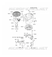 REFROIDISSEMENT pour Kawasaki FH MOTORS