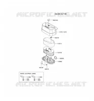 FILTRE &Agrave; AIR/POT D'&Egrave;CHAPPEMENT pour Kawasaki FH MOTORS