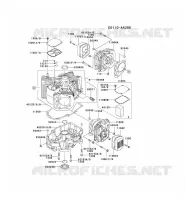 CULASSE/CARTER MOTEUR pour Kawasaki FH MOTORS