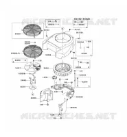 REFROIDISSEMENT pour Kawasaki FH MOTORS