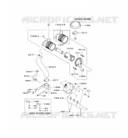 FILTRE &Agrave; AIR/POT D'&Egrave;CHAPPEMENT pour Kawasaki FH MOTORS