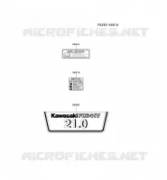LABEL pour Kawasaki FH MOTORS