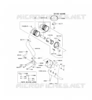 FILTRE &Agrave; AIR/POT D'&Egrave;CHAPPEMENT pour Kawasaki FH MOTORS