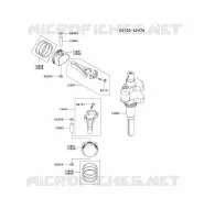 PISTON/VILEBREQUIN pour Kawasaki FH MOTORS