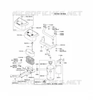 FILTRE &Agrave; AIR/POT D'&Egrave;CHAPPEMENT pour Kawasaki FH MOTORS