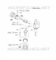 PISTON/VILEBREQUIN pour Kawasaki FH MOTORS