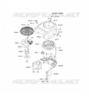 REFROIDISSEMENT pour Kawasaki FH MOTORS