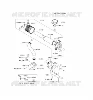 FILTRE &Agrave; AIR/POT D'&Egrave;CHAPPEMENT pour Kawasaki FH MOTORS
