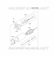 D&Eacute;MARREUR pour Kawasaki FH MOTORS