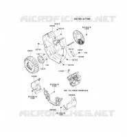 REFROIDISSEMENT pour Kawasaki FH MOTORS