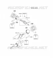 PISTON/VILEBREQUIN pour Kawasaki FH MOTORS