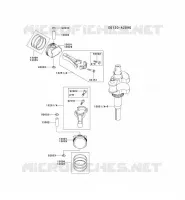 PISTON/VILEBREQUIN pour Kawasaki FH MOTORS
