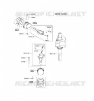PISTON/VILEBREQUIN pour Kawasaki FH MOTORS