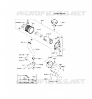 FILTRE &Agrave; AIR/POT D'&Egrave;CHAPPEMENT pour Kawasaki FH MOTORS