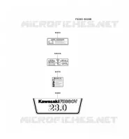 LABEL pour Kawasaki FH MOTORS