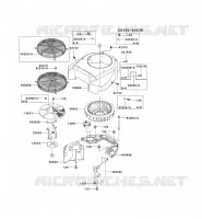 REFROIDISSEMENT pour Kawasaki FH MOTORS