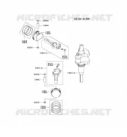 PISTON/VILEBREQUIN pour Kawasaki FH MOTORS