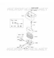 FILTRE &Agrave; AIR/POT D'&Egrave;CHAPPEMENT pour Kawasaki FH MOTORS