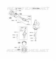 PISTON/VILEBREQUIN pour Kawasaki FH MOTORS