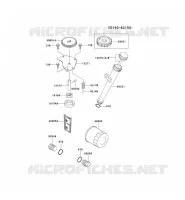 KIT DE GRAISSAGE pour Kawasaki FH MOTORS