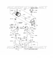 FILTRE &Agrave; AIR/POT D'&Egrave;CHAPPEMENT pour Kawasaki FH MOTORS