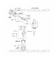 PISTON/VILEBREQUIN pour Kawasaki FH MOTORS