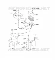 FILTRE &Agrave; AIR/POT D'&Egrave;CHAPPEMENT pour Kawasaki FH MOTORS