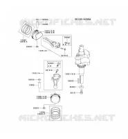PISTON/VILEBREQUIN pour Kawasaki FH MOTORS