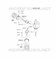 PISTON/VILEBREQUIN pour Kawasaki FH MOTORS