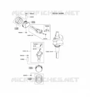 PISTON/VILEBREQUIN pour Kawasaki FH MOTORS