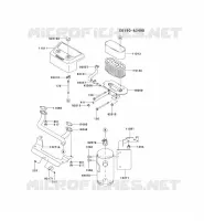 FILTRE &Agrave; AIR/POT D'&Egrave;CHAPPEMENT pour Kawasaki FH MOTORS