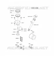 KIT DE GRAISSAGE pour Kawasaki FH MOTORS