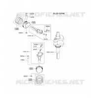 PISTON/VILEBREQUIN pour Kawasaki FH MOTORS