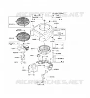 REFROIDISSEMENT pour Kawasaki FH MOTORS