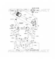 FILTRE &Agrave; AIR/POT D'&Egrave;CHAPPEMENT pour Kawasaki FH MOTORS