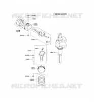 PISTON/VILEBREQUIN pour Kawasaki FH MOTORS